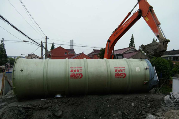 上?？评滓惑w化預(yù)制泵站（西閘路工地一期）