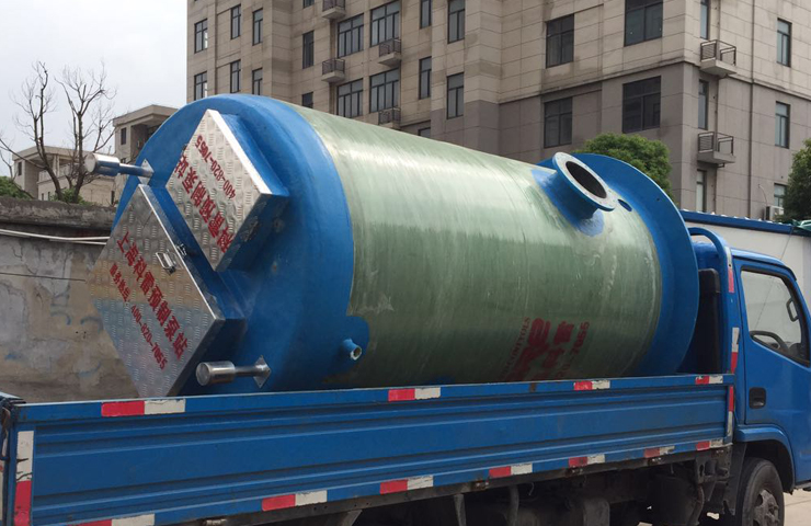 江西景德鎮(zhèn)一體化預(yù)制泵站PPS.35.65.III.AISI.Z.KR 玻璃鋼材質(zhì)泵站